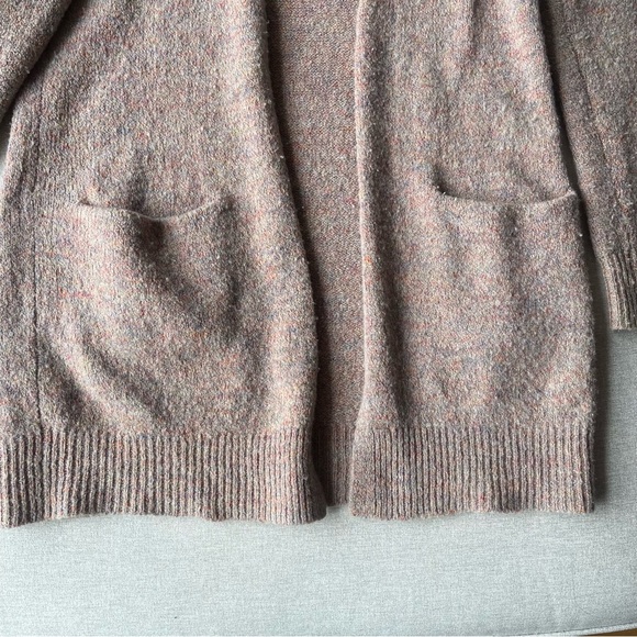 ARITZIA | Wilfred Free Aronson Wool Blend Open Cardigan in Speckled Rose Pink S - Picture 8 of 16